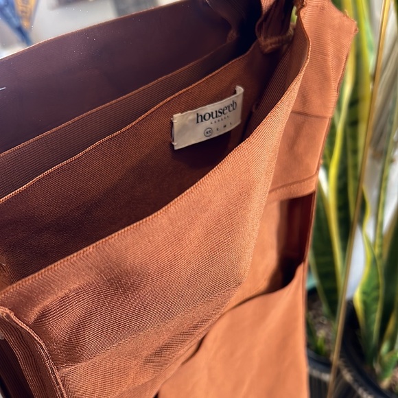 HOUSE OF CB 'Aina' Tan Cut Out Bandage Midi Dress NWOT - Picture 11 of 11